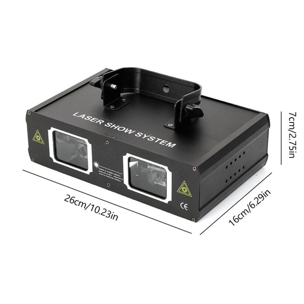 2 Lens DJ Laser Light Projector - Image 4