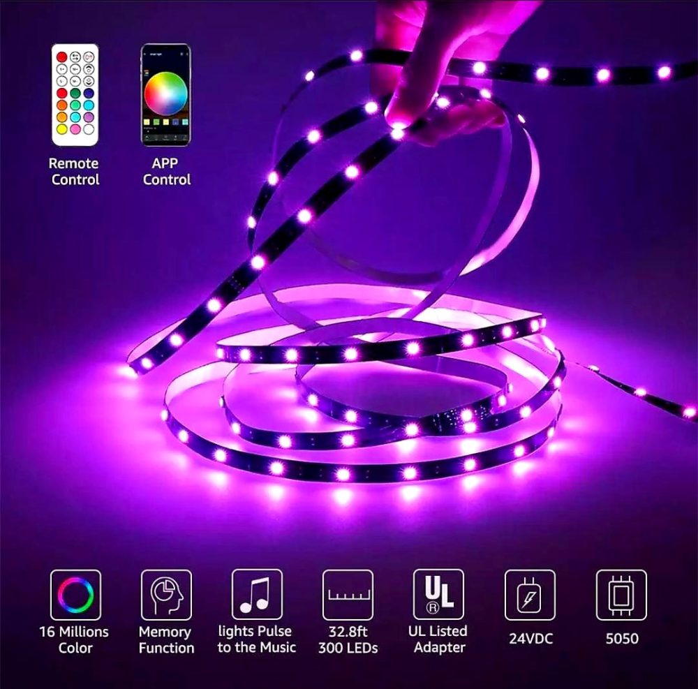 Smart WIFI RGB LED Strip Lights Model 5050 | 3528